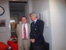 Oldrich U. Fiala et Otto Kechner, Maire adjoint Prague 7